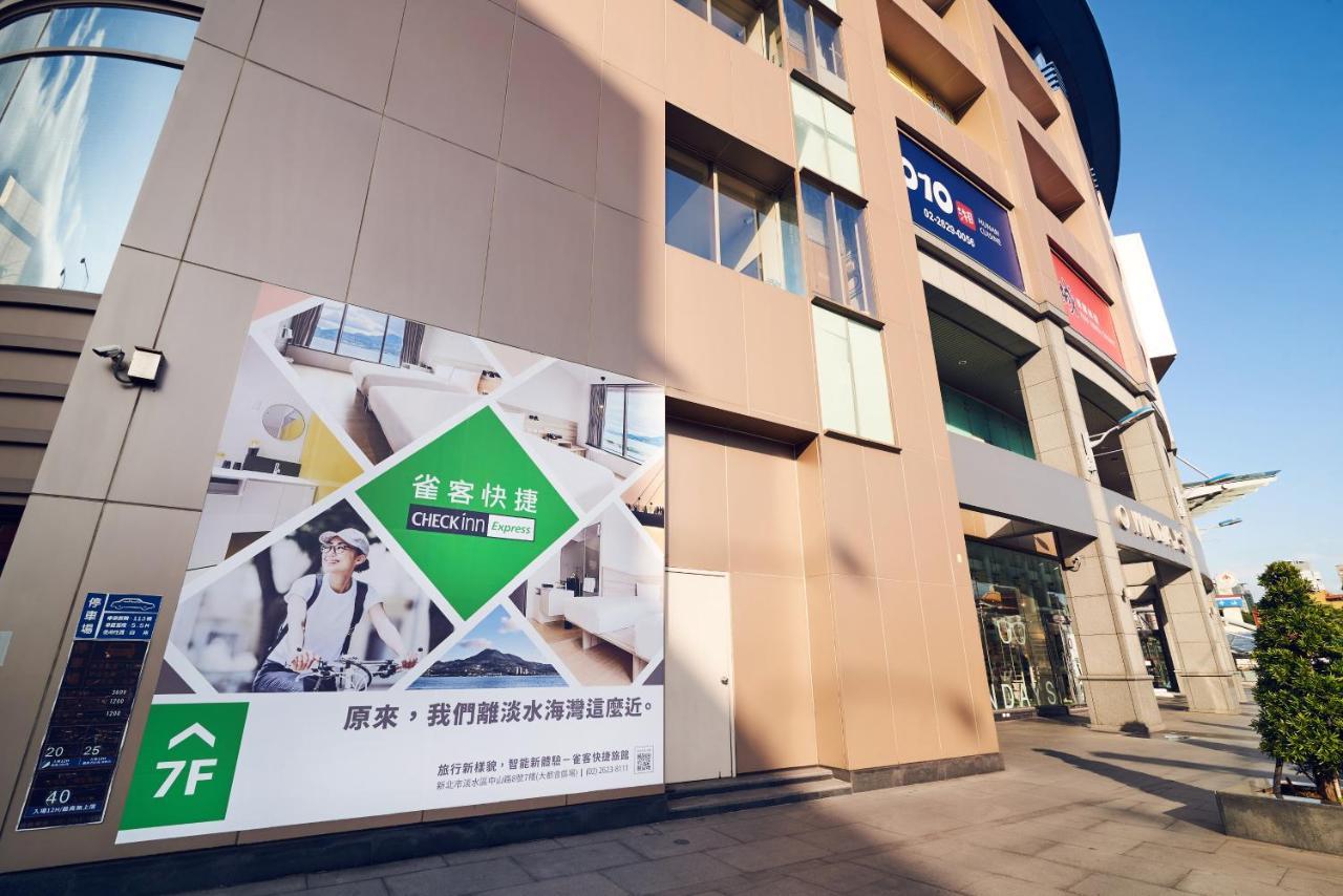 Check Inn Express New Taipei Tan-šuej Exteriér fotografie